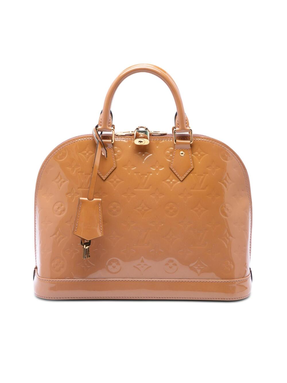 Louis Vuitton Alma Handbag Vernis Pm #341354L85B